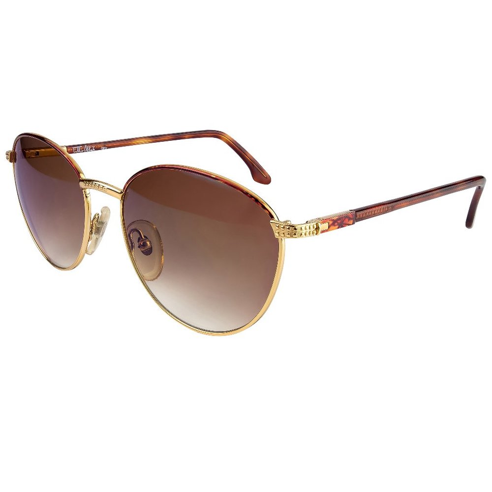 Round vintage sunglasses by Tullio Abbate, Italy 80s